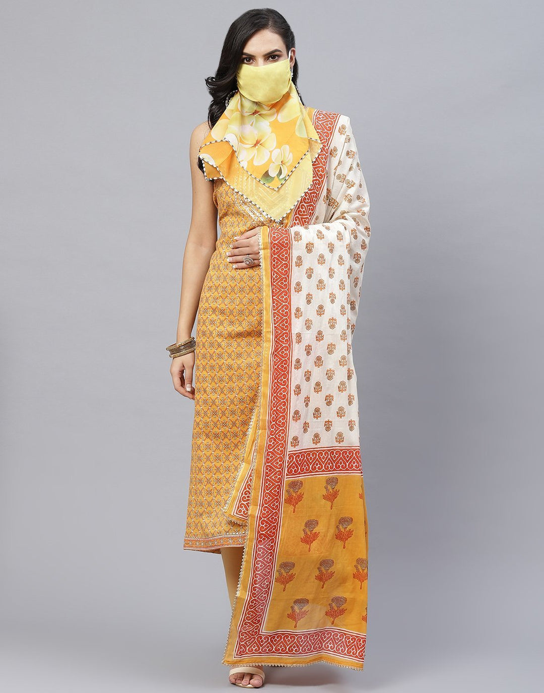 Cotton Printed Suit Piece