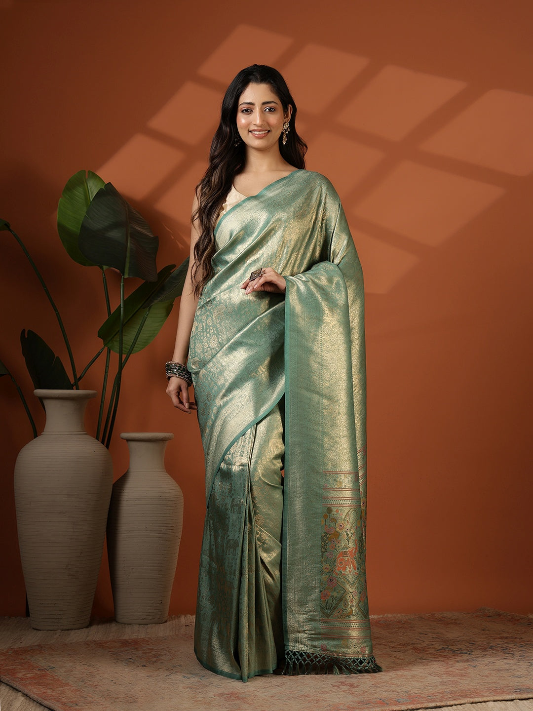 Woven Design Art Silk Saree