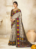 Printed Art Silk Saree