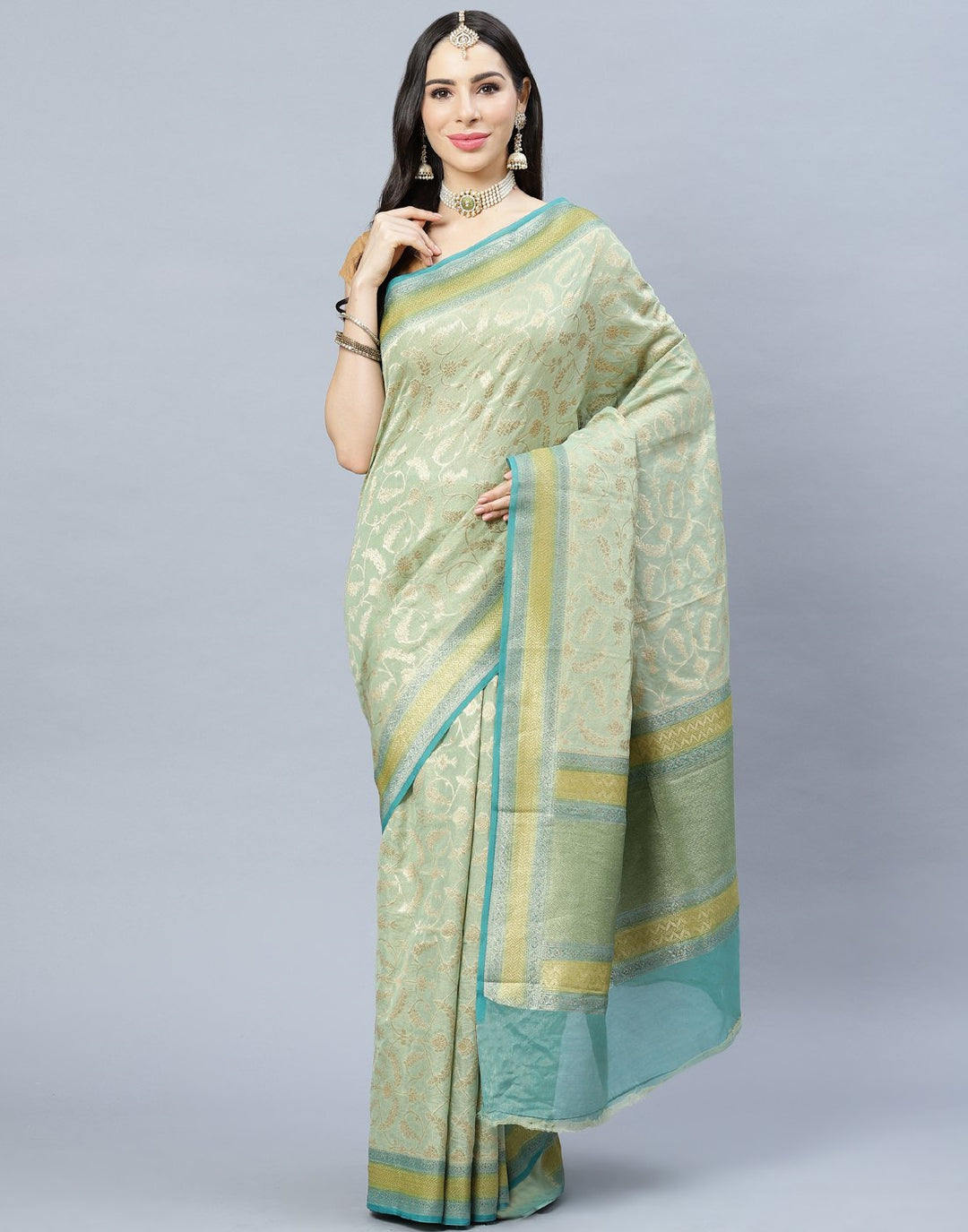 Woven Tisu Saree