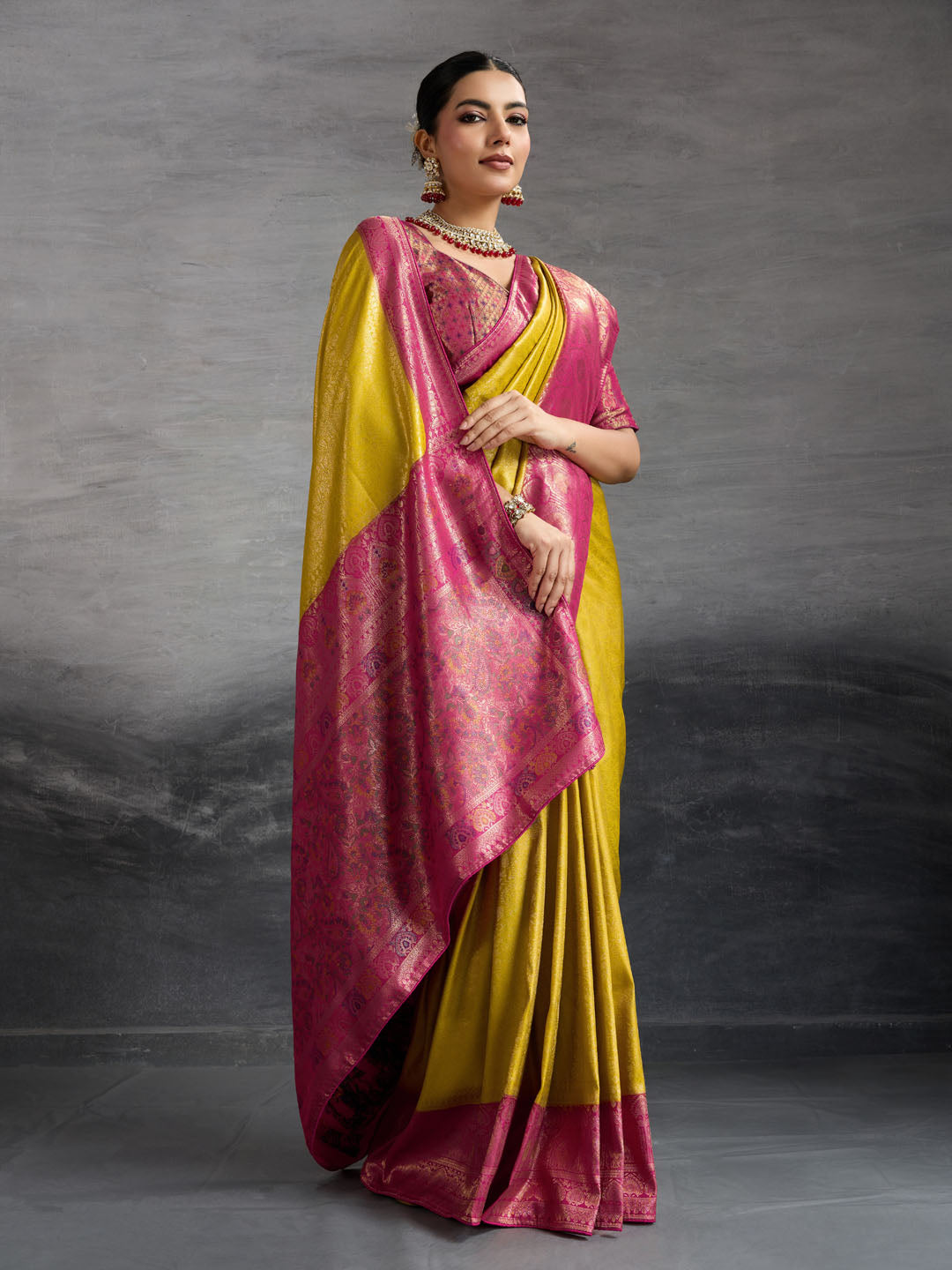 Woven Design Kanjivaram Silk Saree