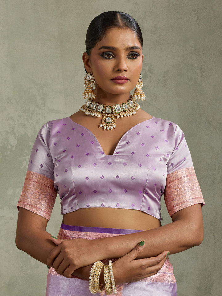 Woven Design Satin Silk Saree