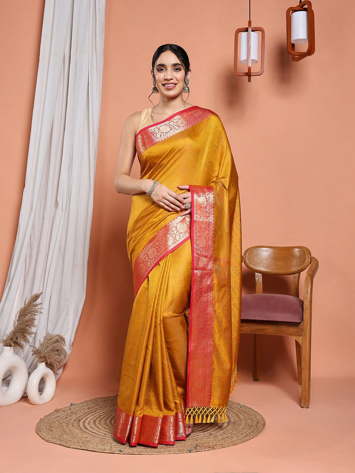 Woven Design Art Silk Lake Blue Saree