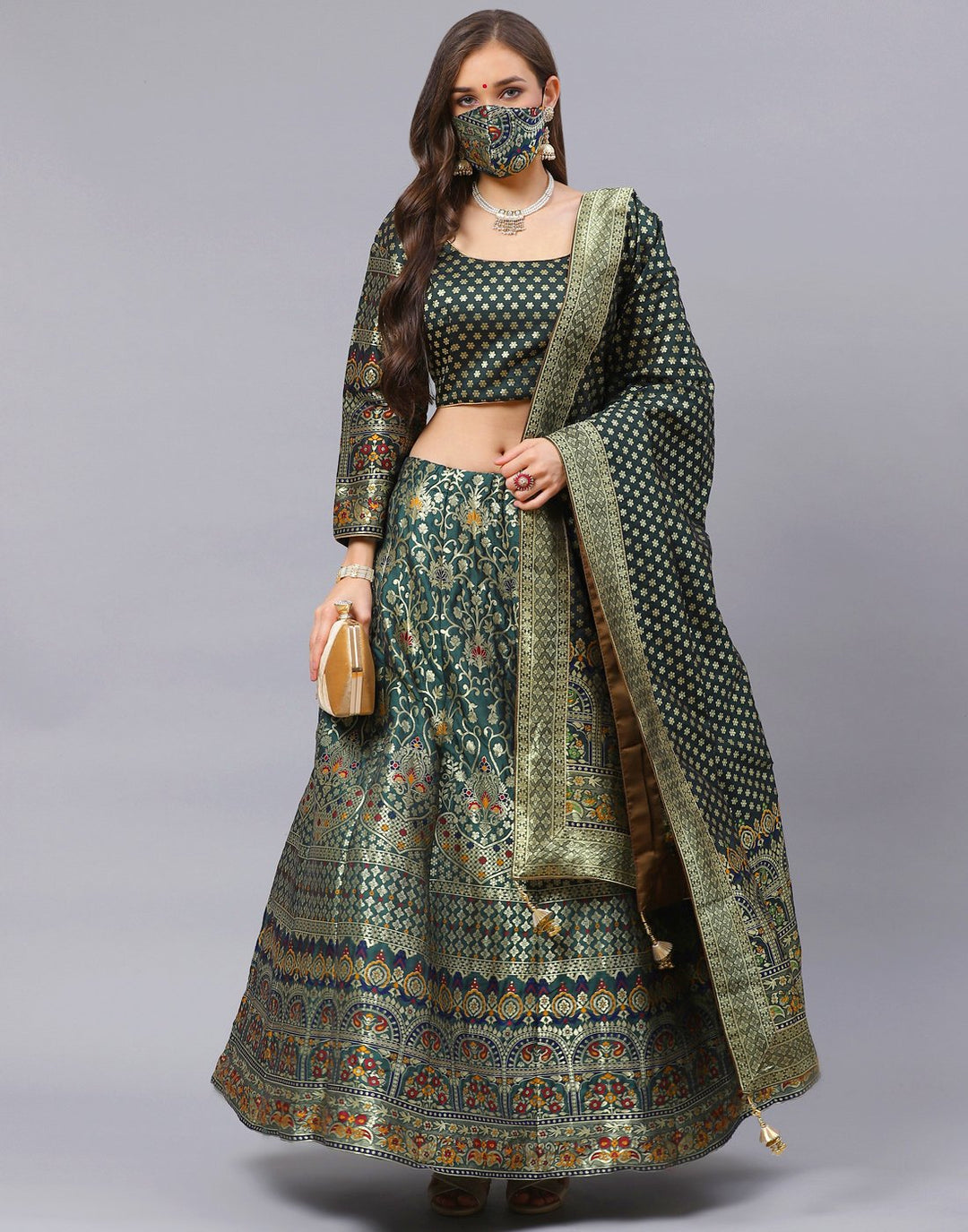 Banarasi Brocade Lehenga Choli