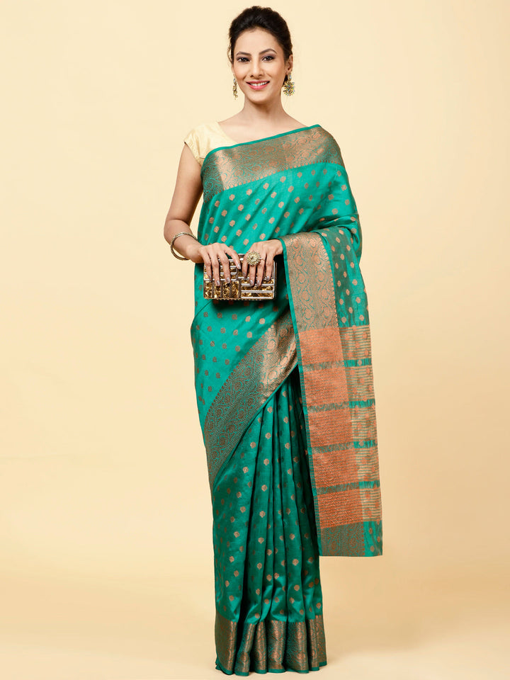 Zari Border Handloom Woven Saree