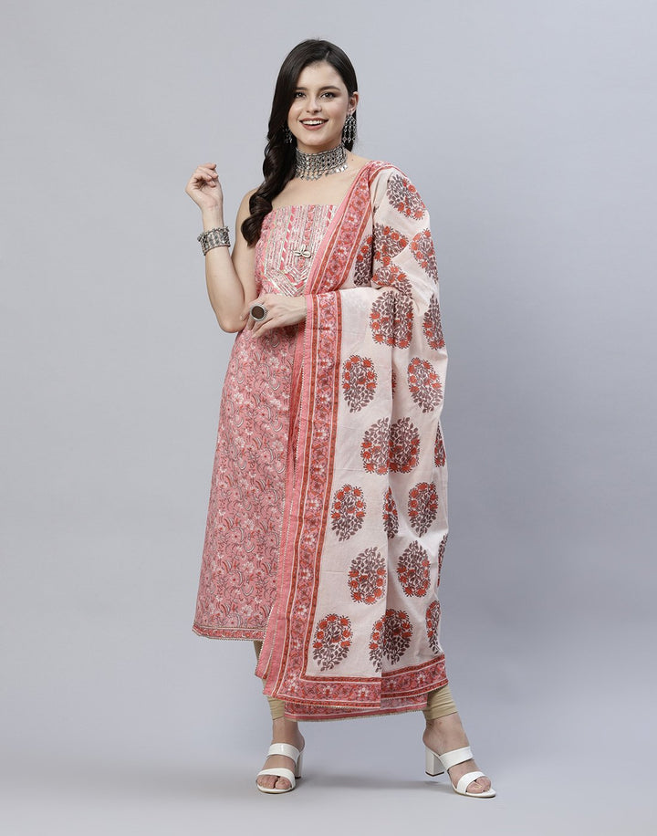 Printed Cotton Suit Piece