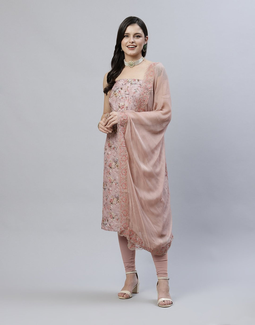 Printed Muslin Suit Piece