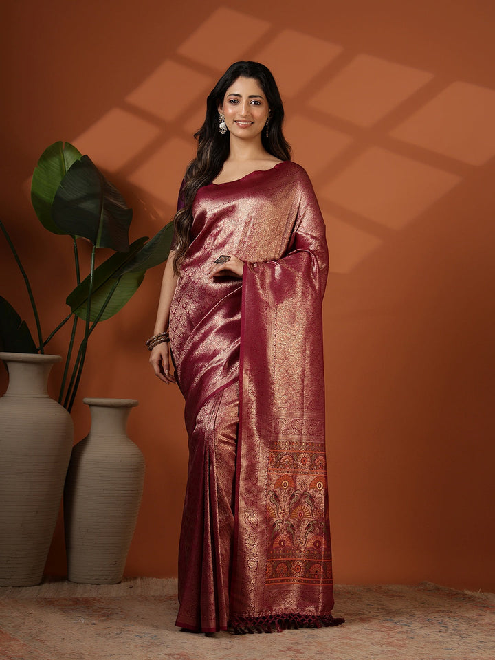 Woven Design Art Silk Saree