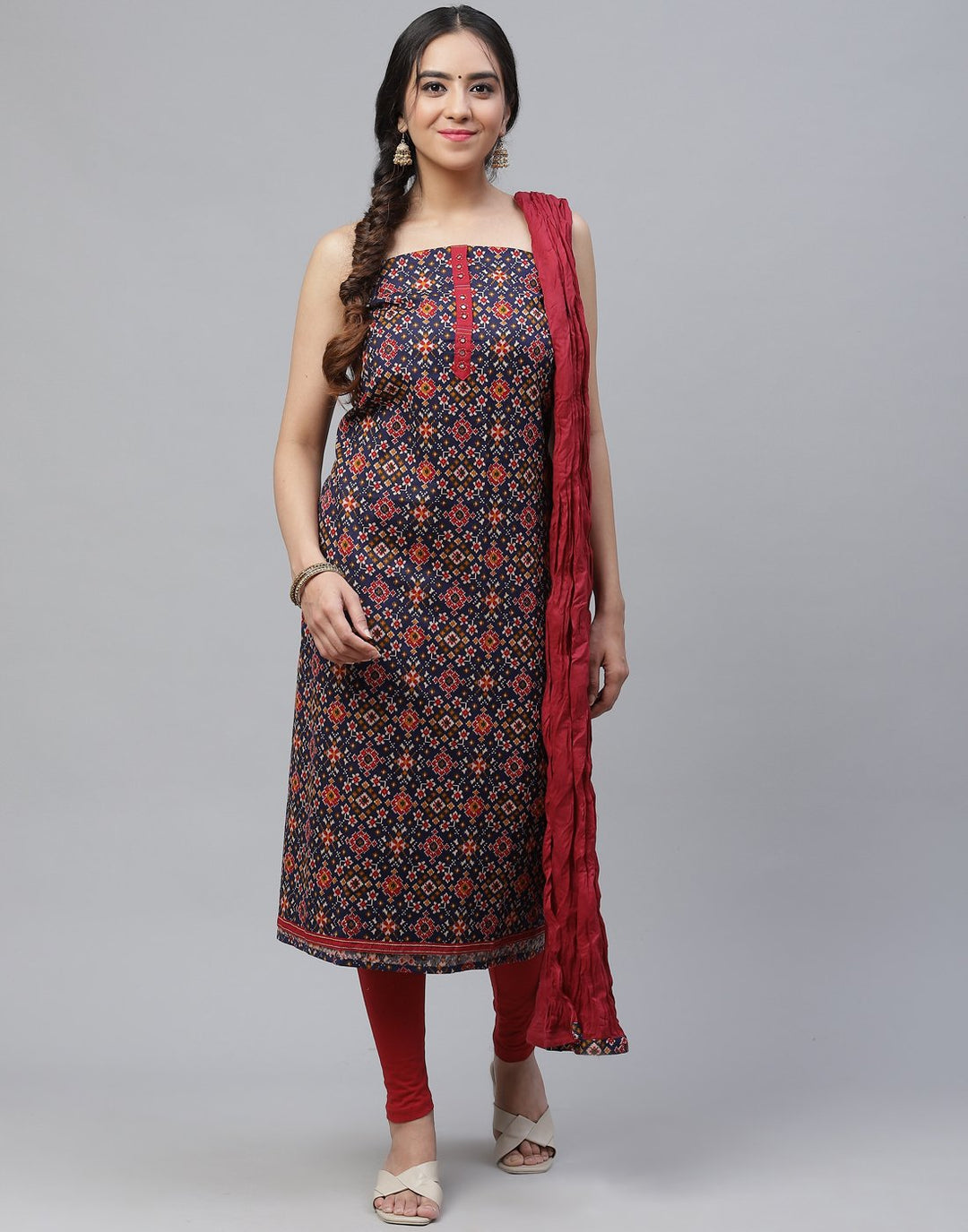 Cotton Printed Suit Piece