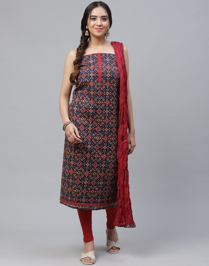 Cotton Printed Suit Piece