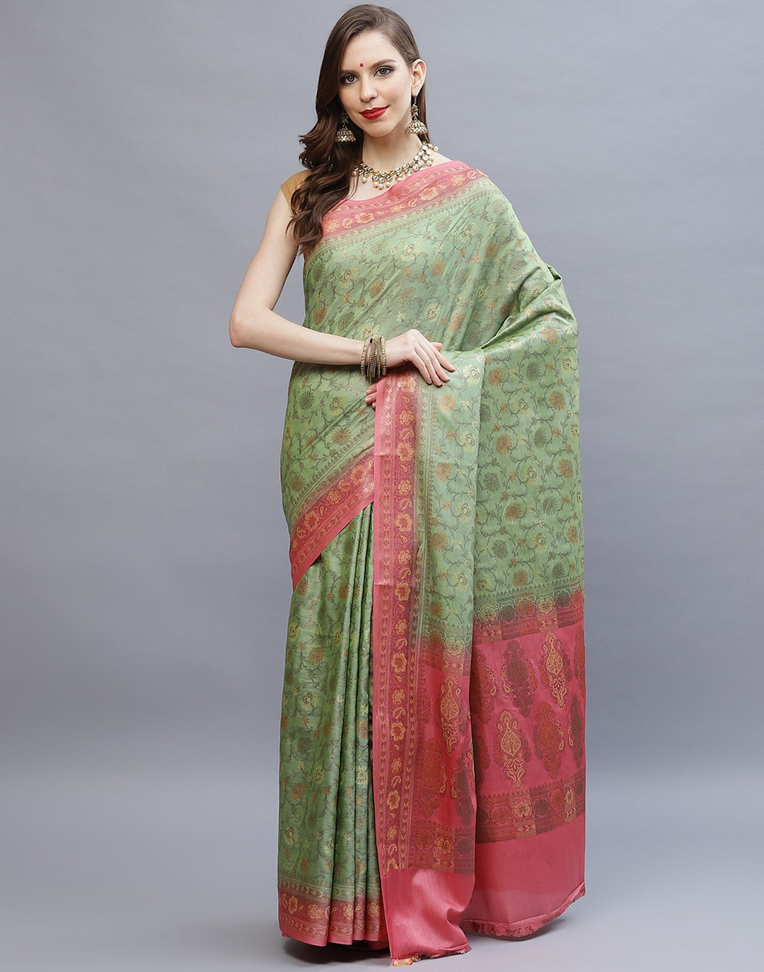 WOVN  TUSSER  SAREE
