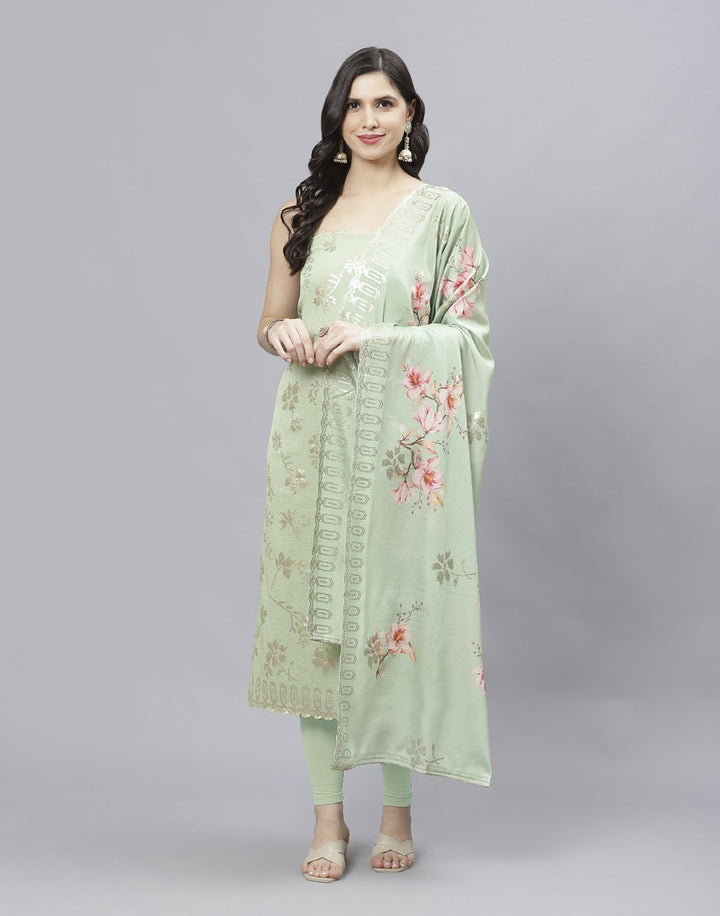 Embroidered Art Georgette Suit Piece