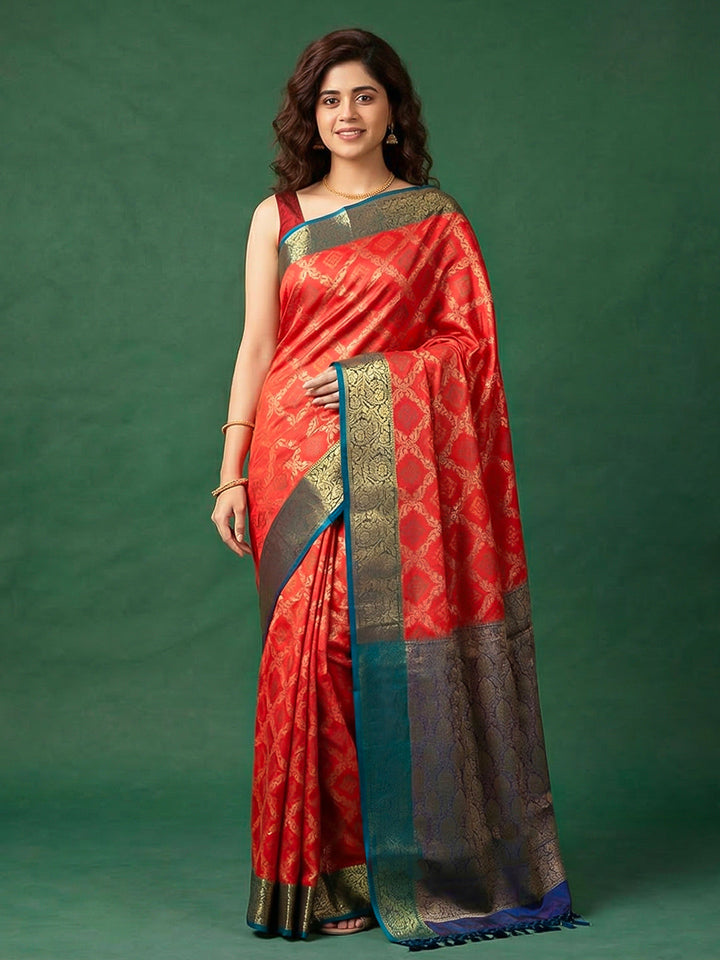 Woven Design Art Silk Saree