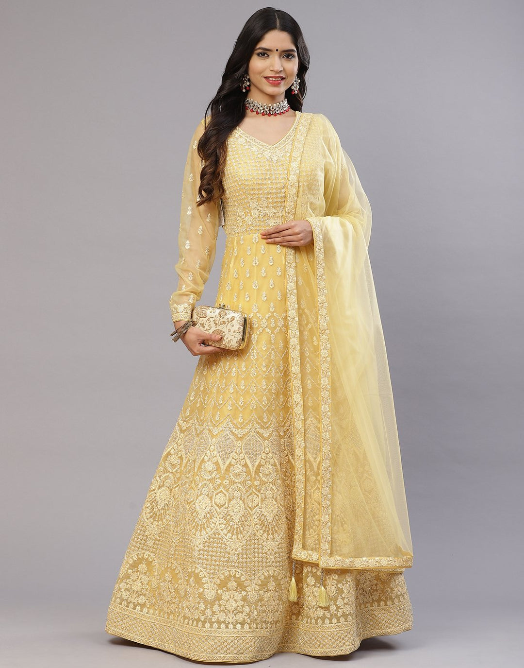 Assorted Net Salwar Kameez