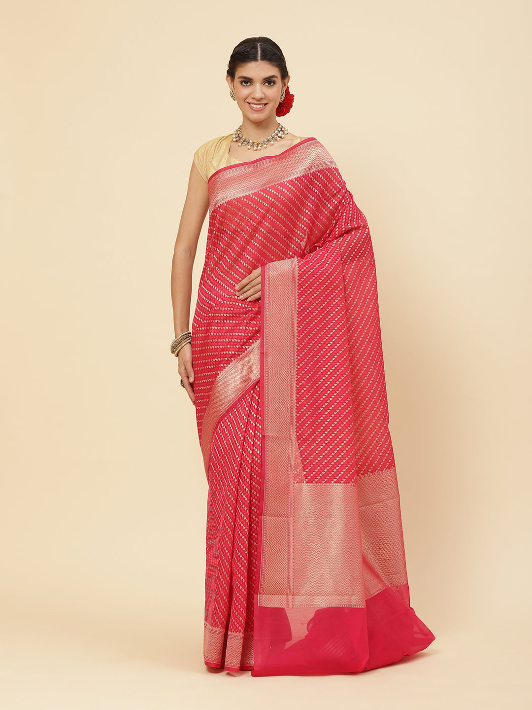 Cotton Wovn Saree