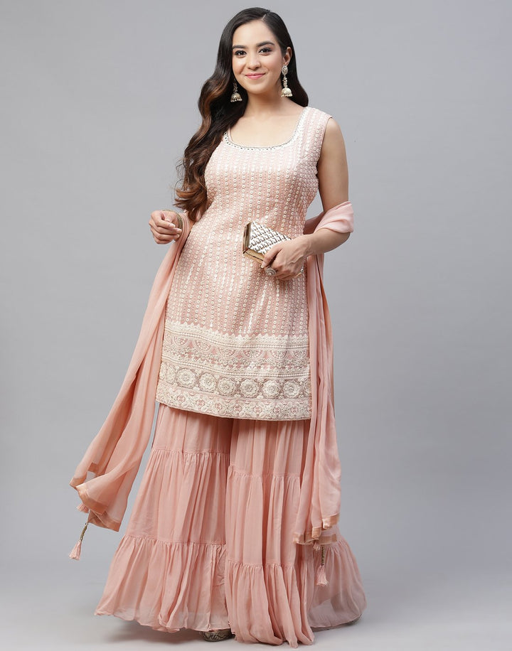 Georgette Stitched Salwar Kameez