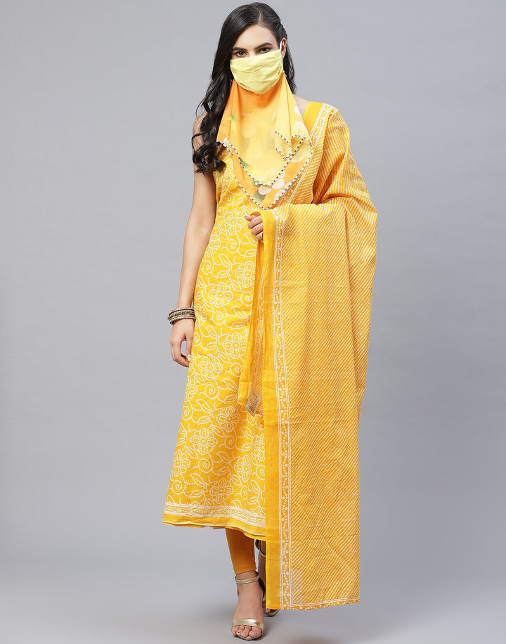 Cotton Printed Suit piece