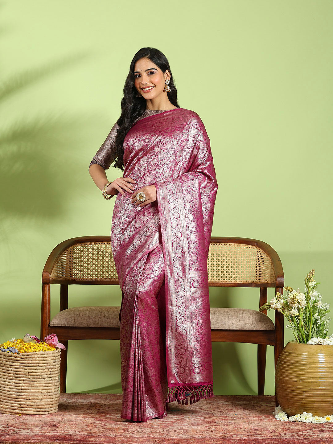 Woven Design Art Silk Saree