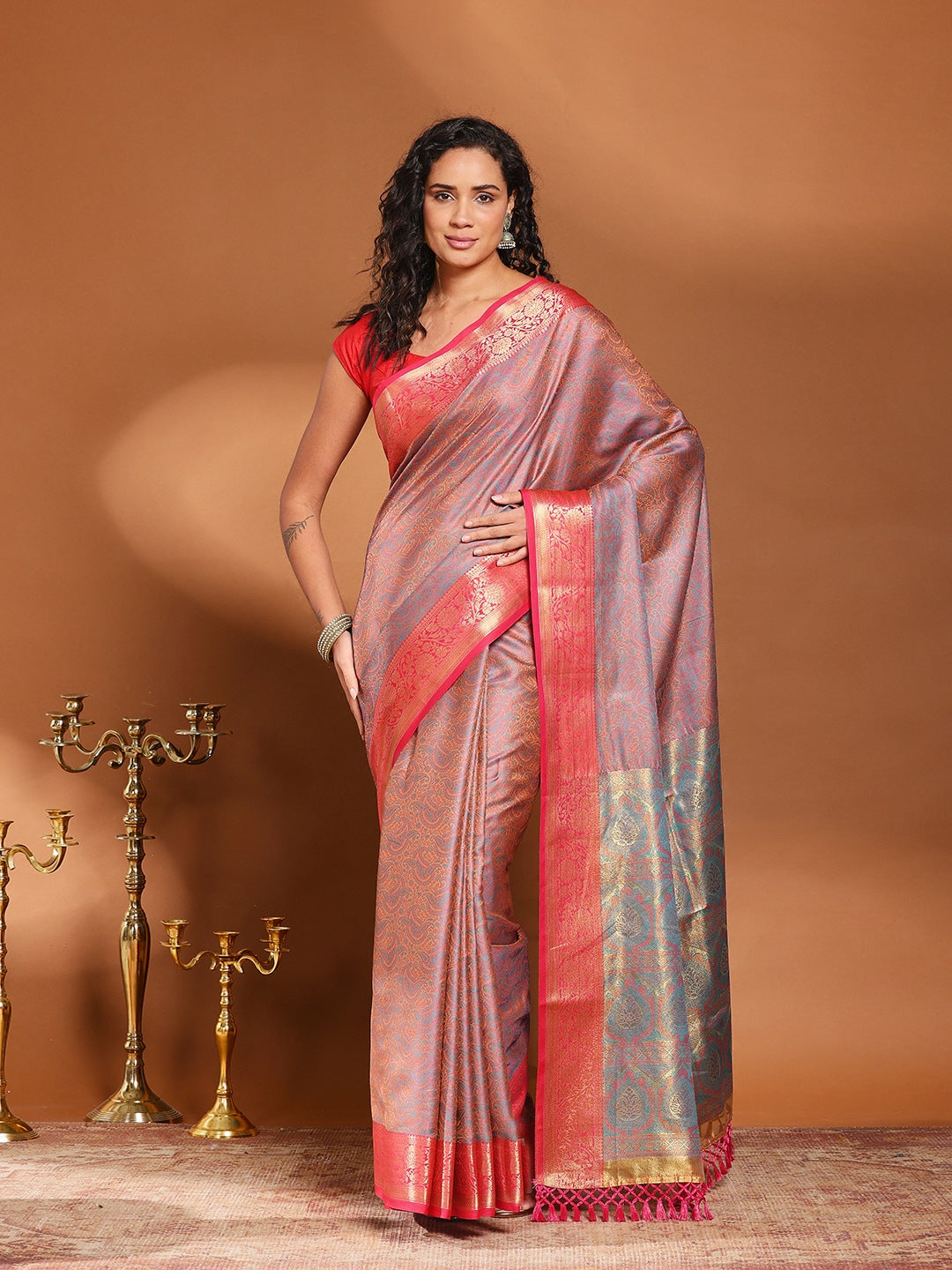Woven Design Art Silk Saree