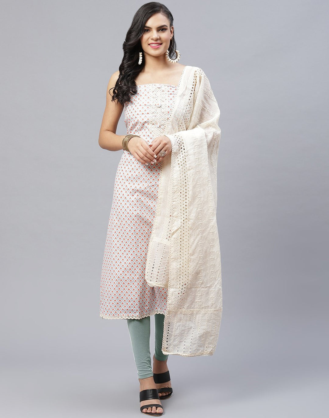Cotton Printed Suit piece