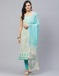 Cotton Embroidered Suit piece