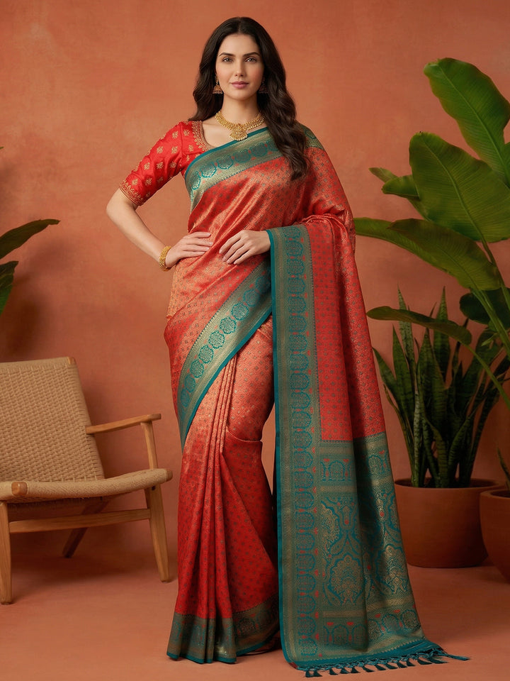 Woven Design Art Silk Saree