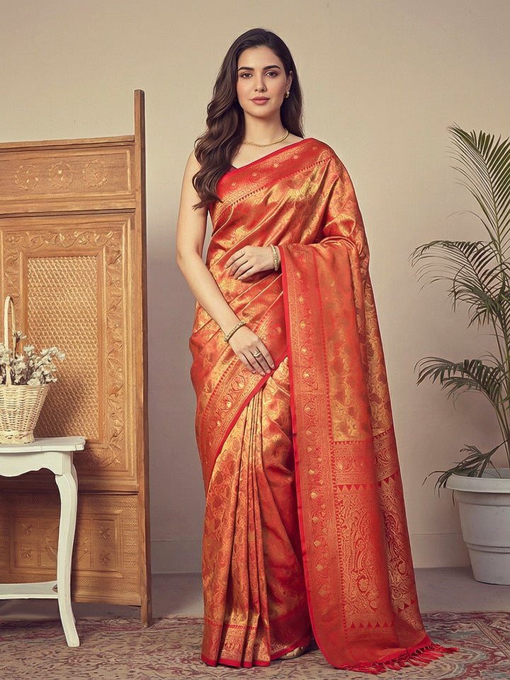 Woven Design Art Silk Saree