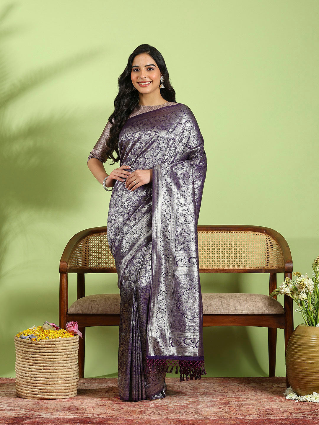 Woven Design Art Silk Saree