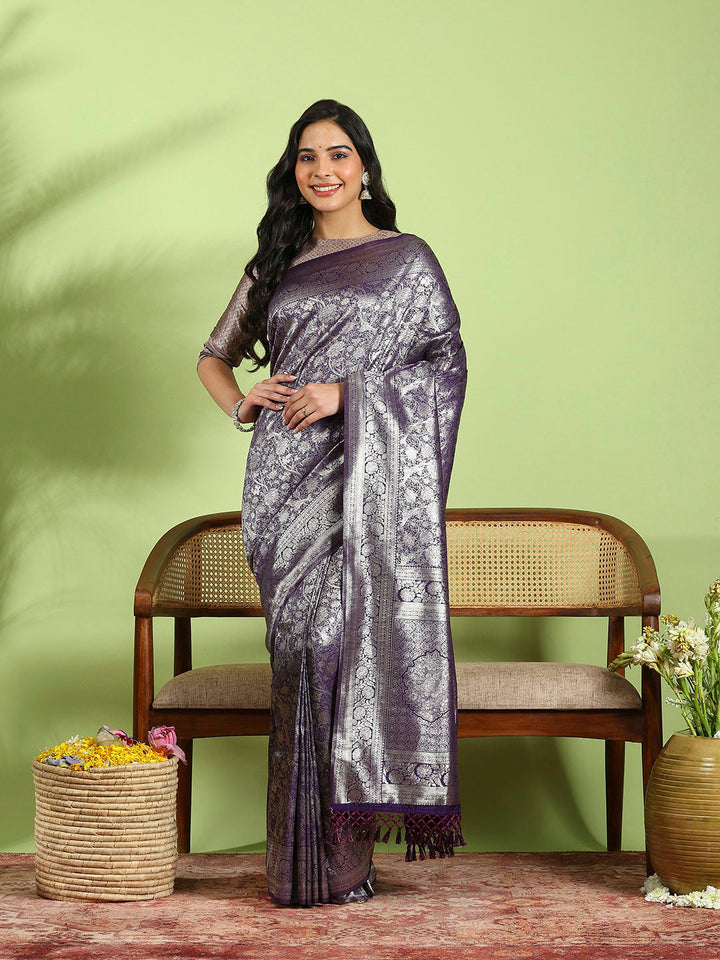 Woven Design Art Silk Saree