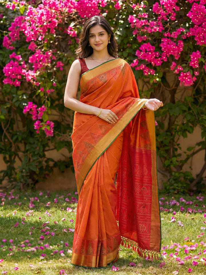 Woven Design Art Silk Saree