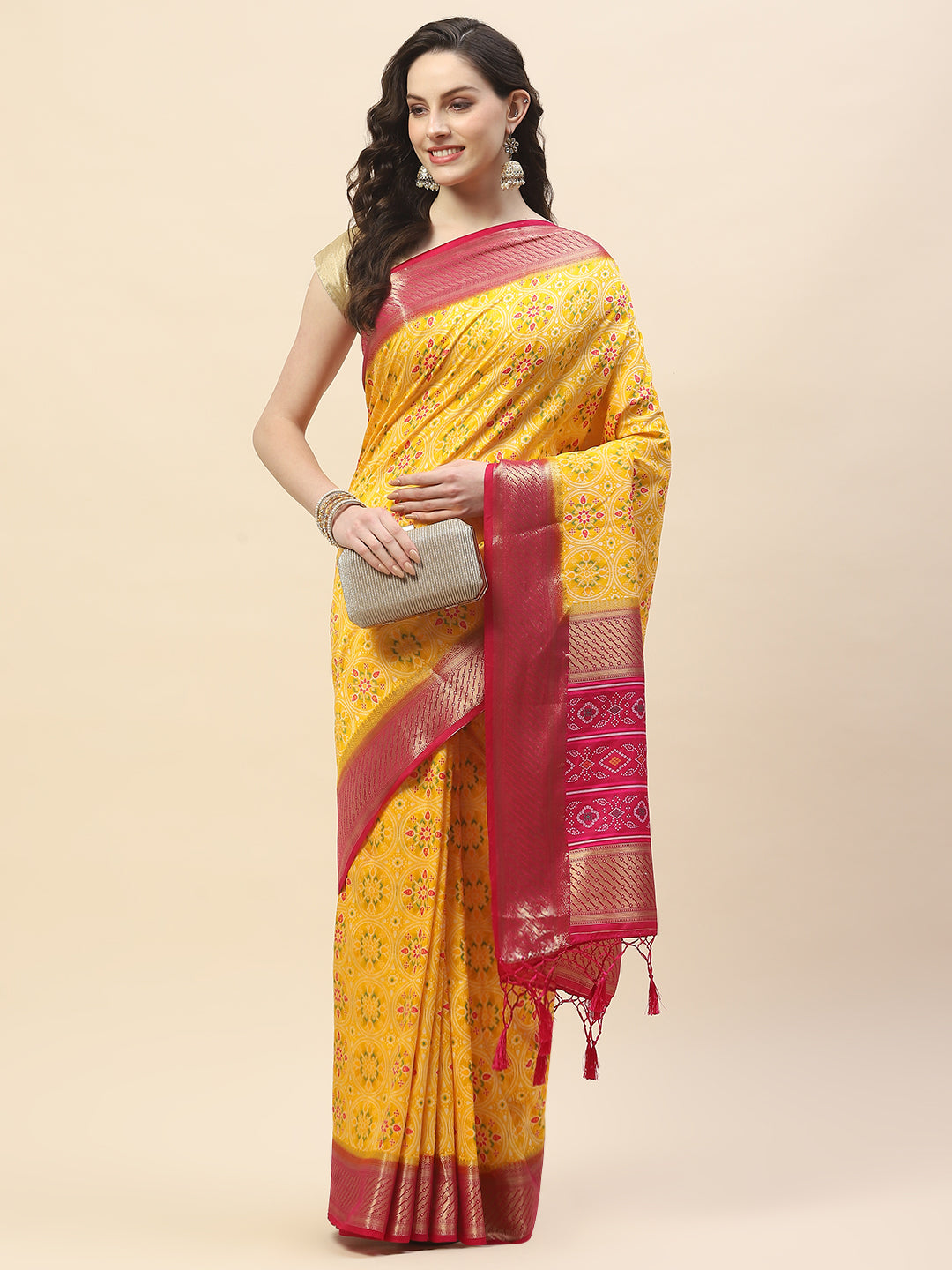 Patola Woven Handloom Saree