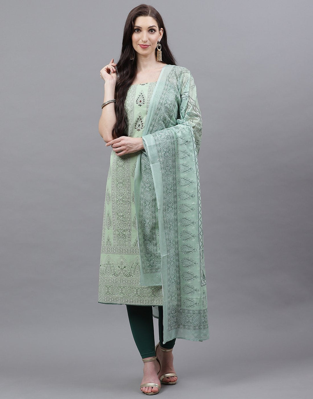 Cotton Printed Suit Piece