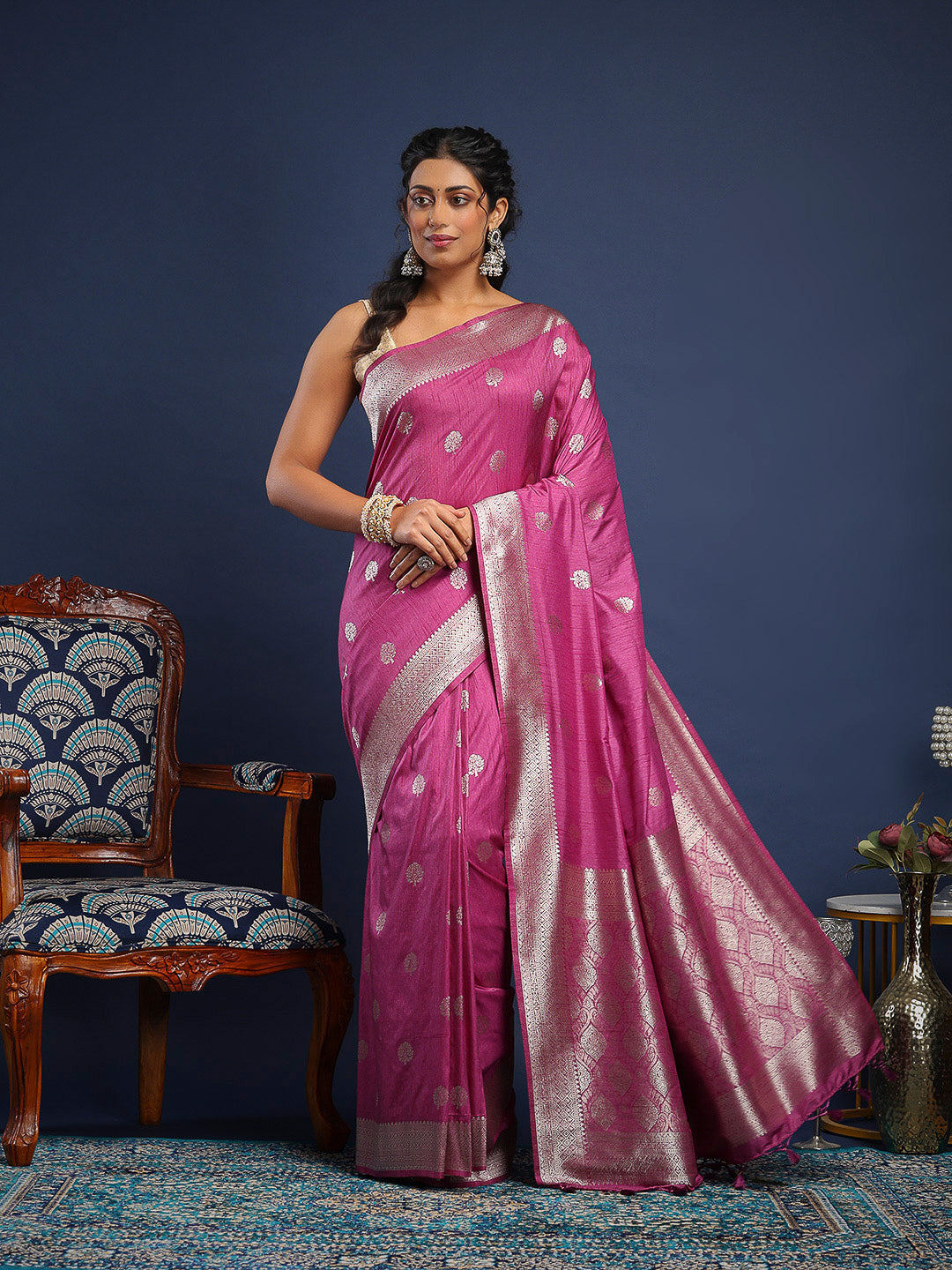 Woven Design Art Silk Saree