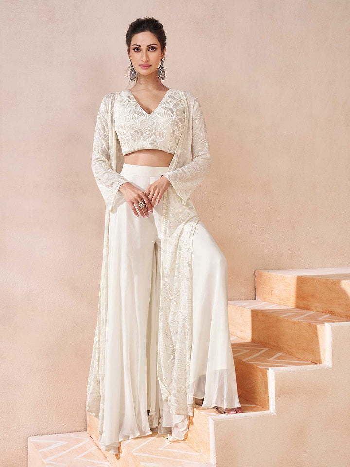 Embroidered Art Slik Suit With Pant &amp; Dupatta