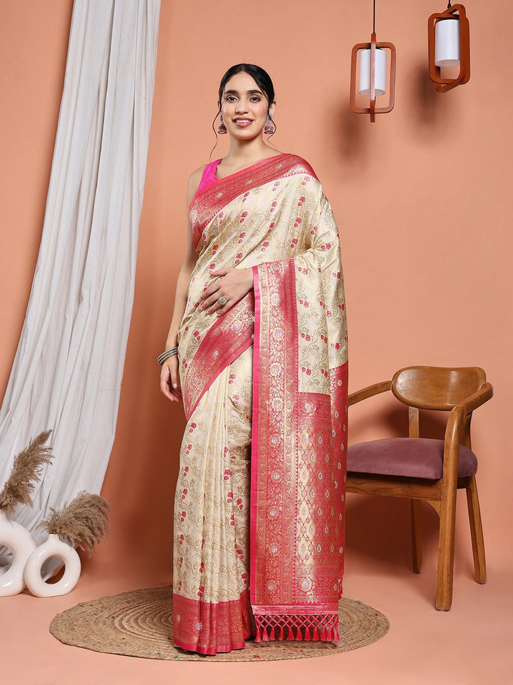 Woven Design Art Silk Saree