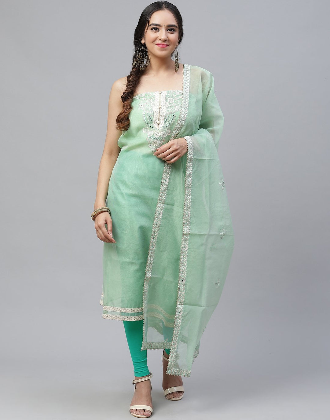 Kota Embroidered Suit Piece