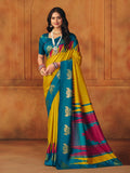 Printed Art Silk Saree