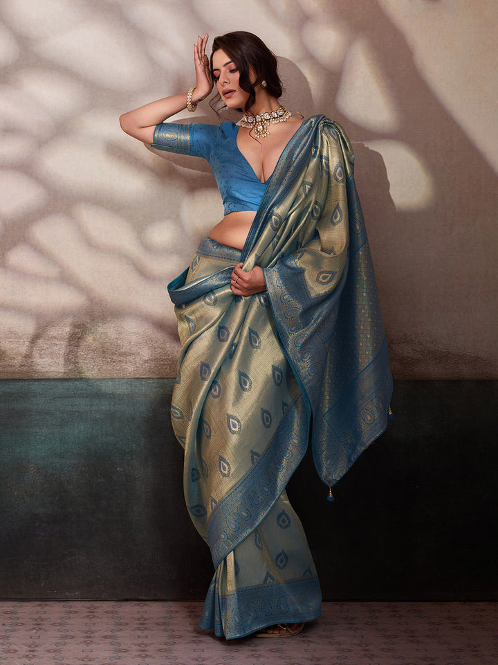 Woven Design Art Silk Saree