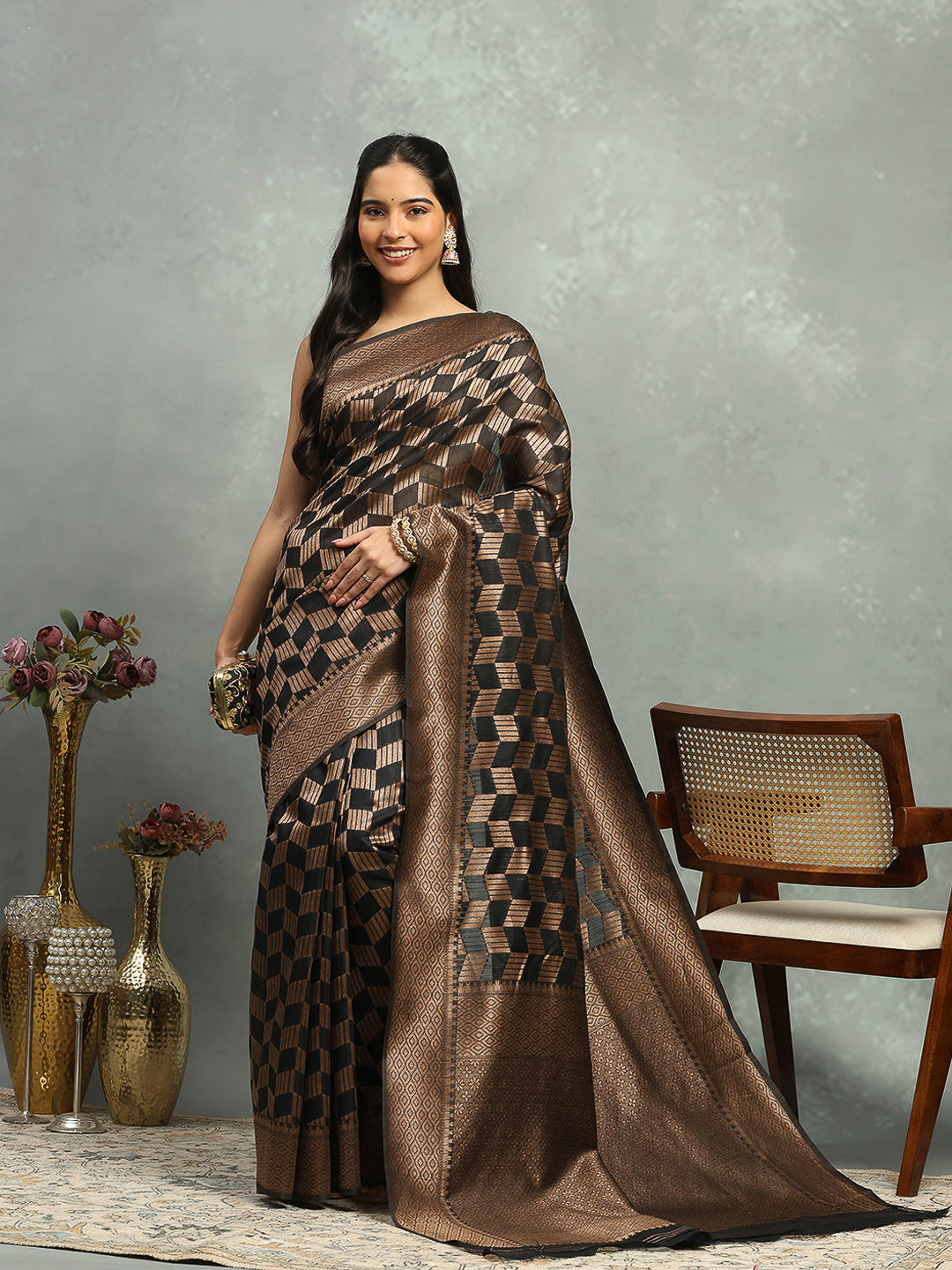 Woven Design Art Silk Saree