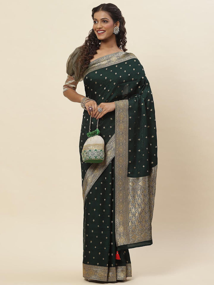 Woven Crepe Saree