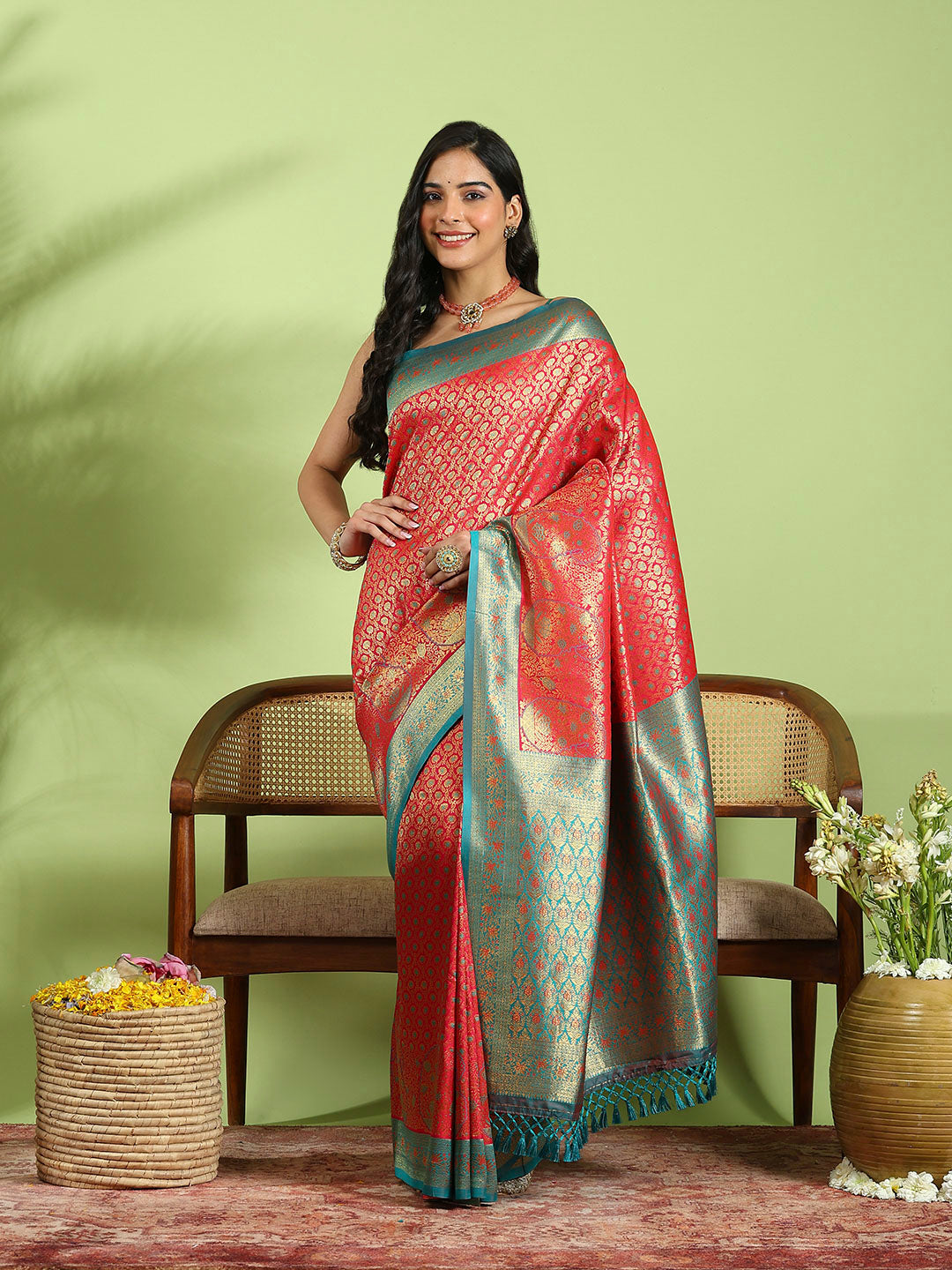 Woven Design Art Silk Saree