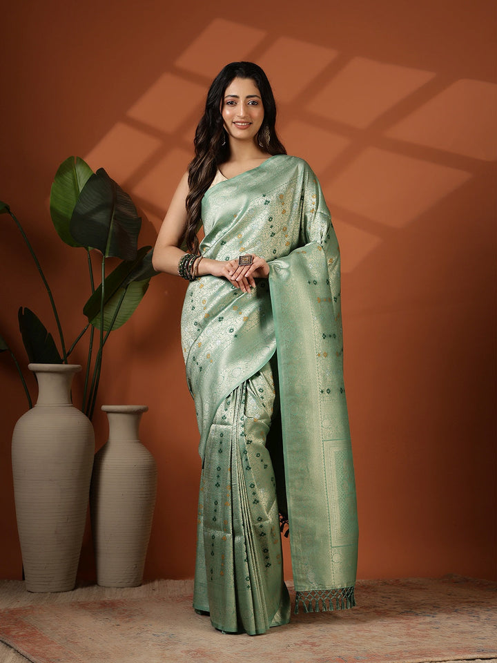 Woven Design Art Silk Saree