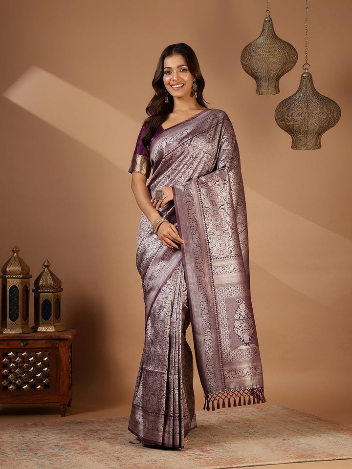 Woven Design Art Silk Saree