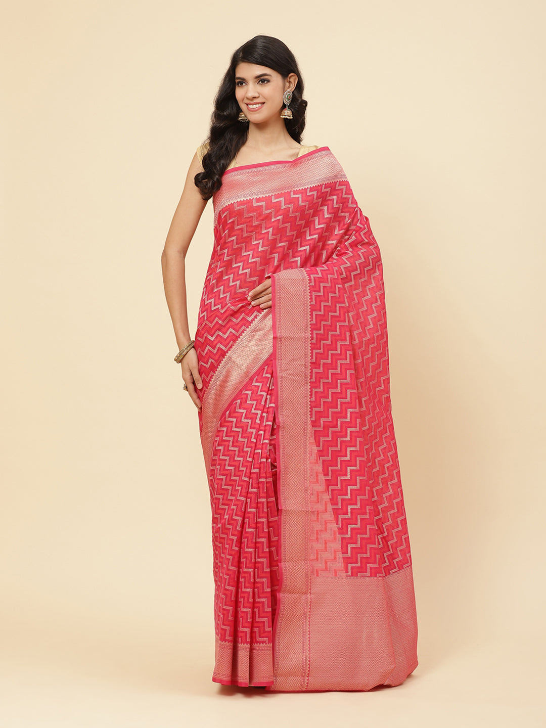 Cotton Wovn Saree