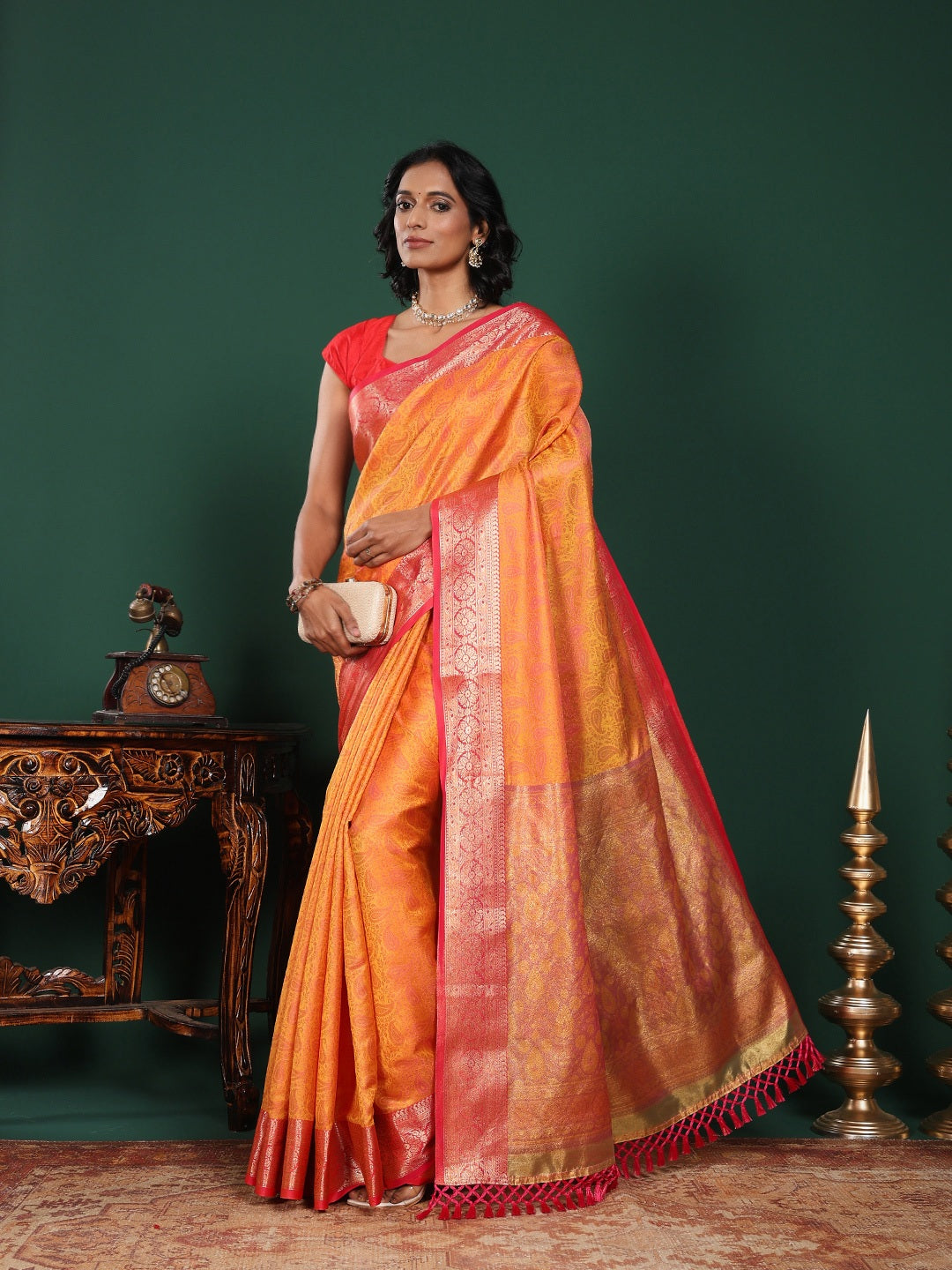 Woven Design Art Silk Saree