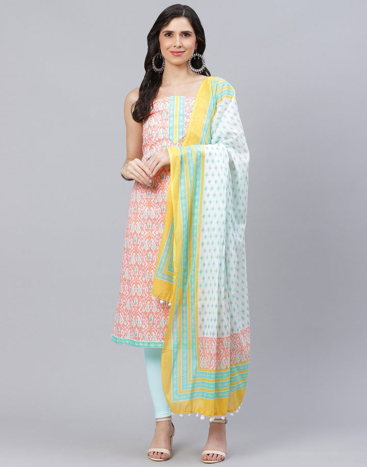 Cotton Printed Suit Piece