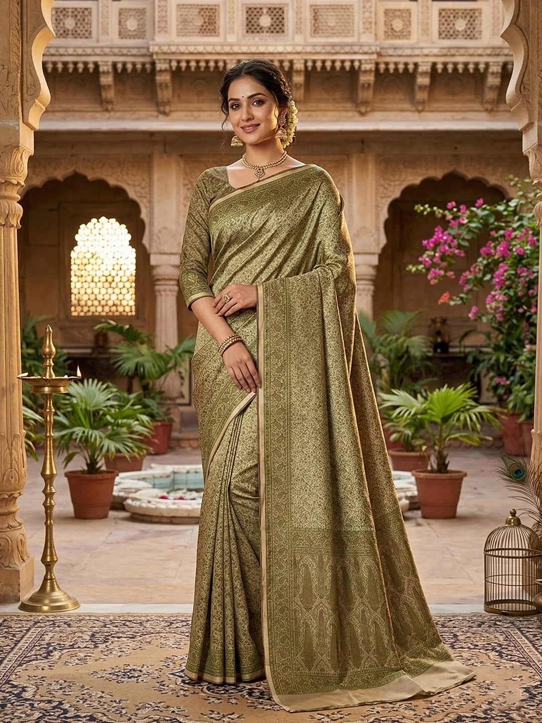 Woven Design Art Silk Banarasi Saree