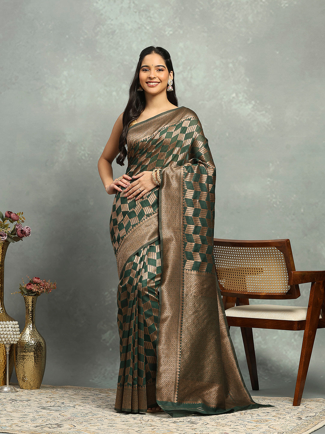 Woven Design Art Silk Saree