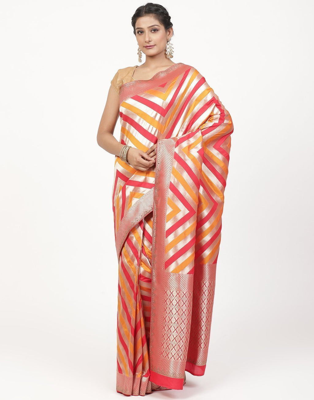Banarasi Rani Silk Saree