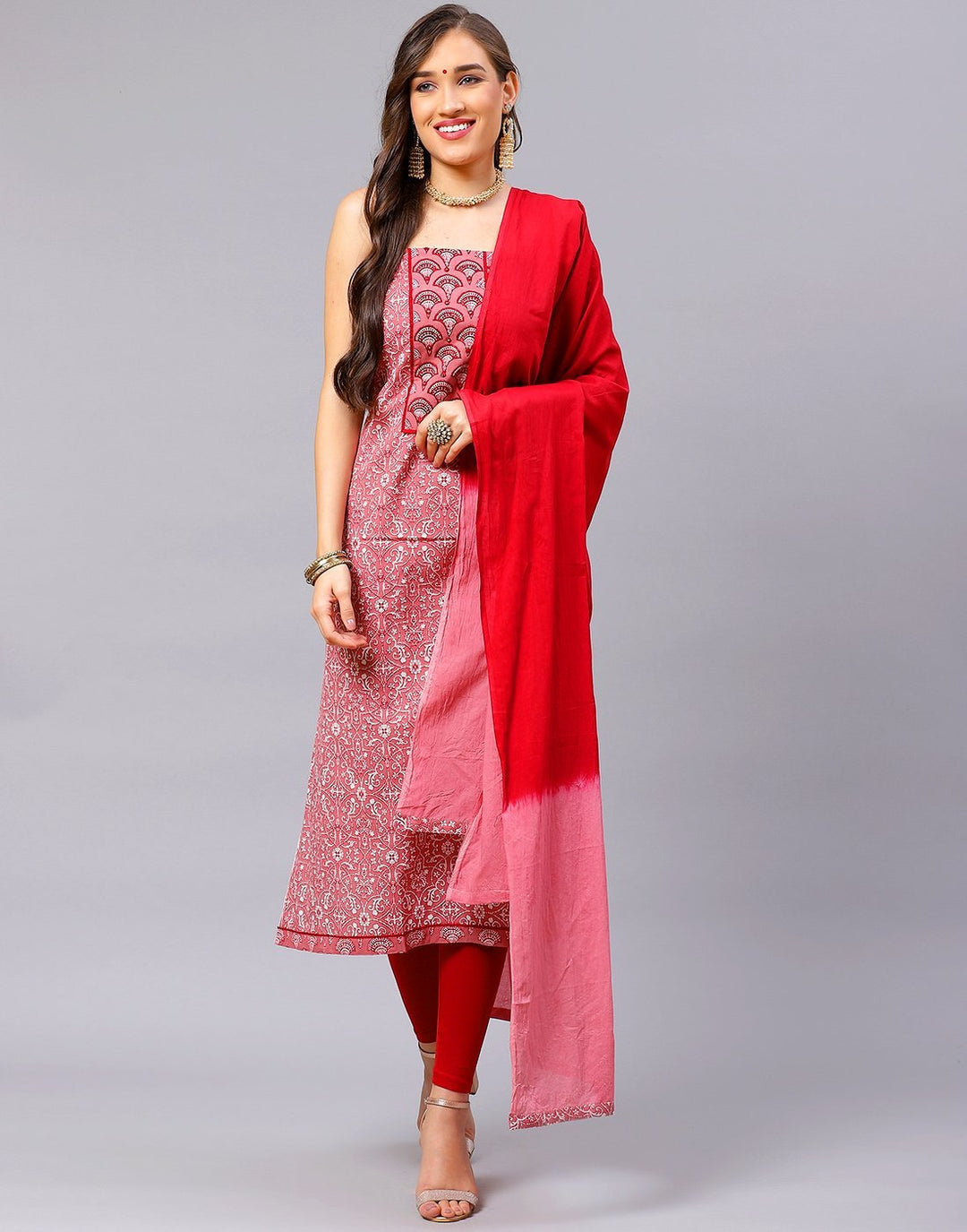 Cotton Printed Suit Piece